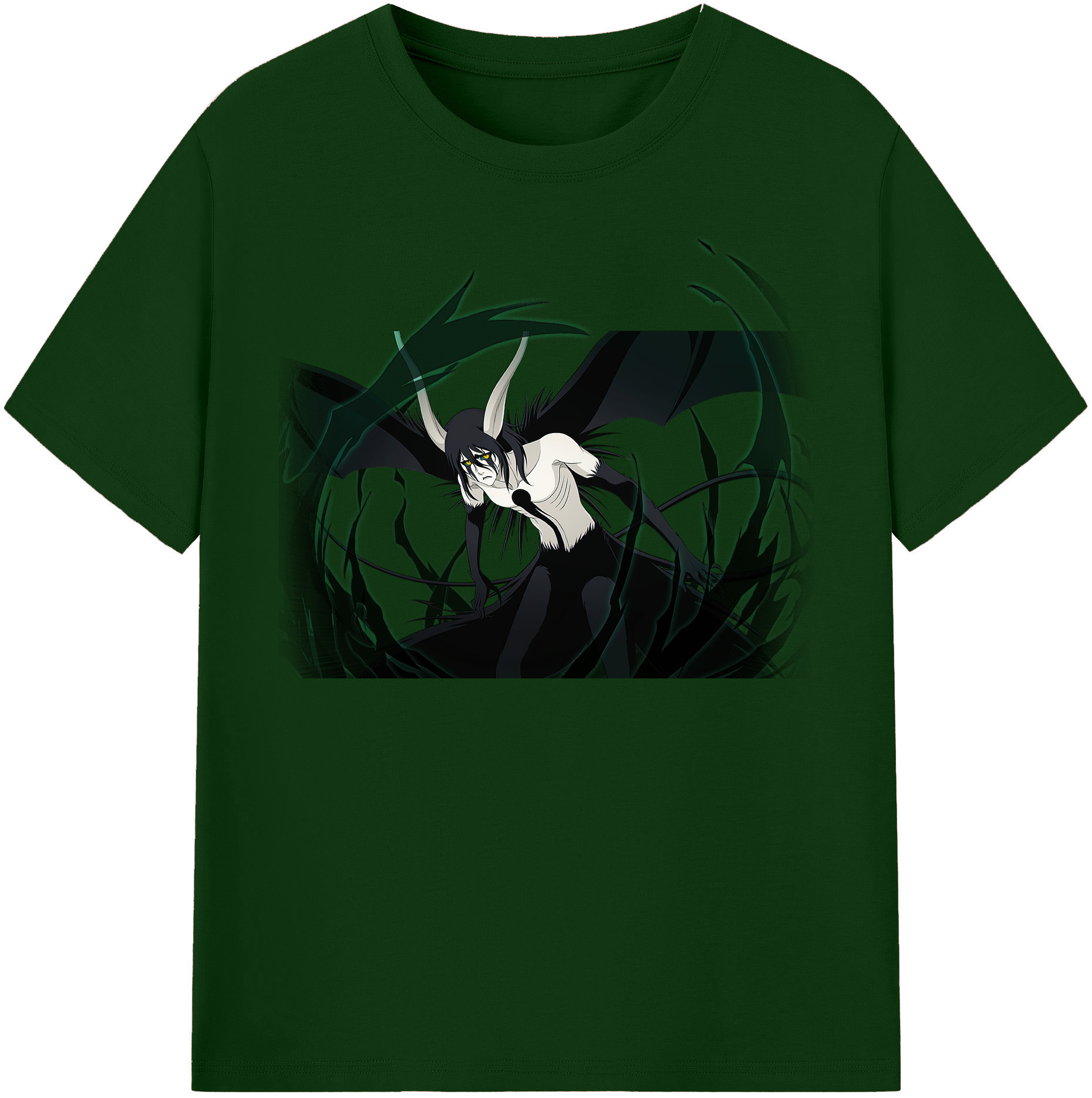 （画像用） ブリーチ ウルキオラ·シファー BLEACH Ulquiorra cifer 綿100％半袖Tシャツ（フロントプリント）